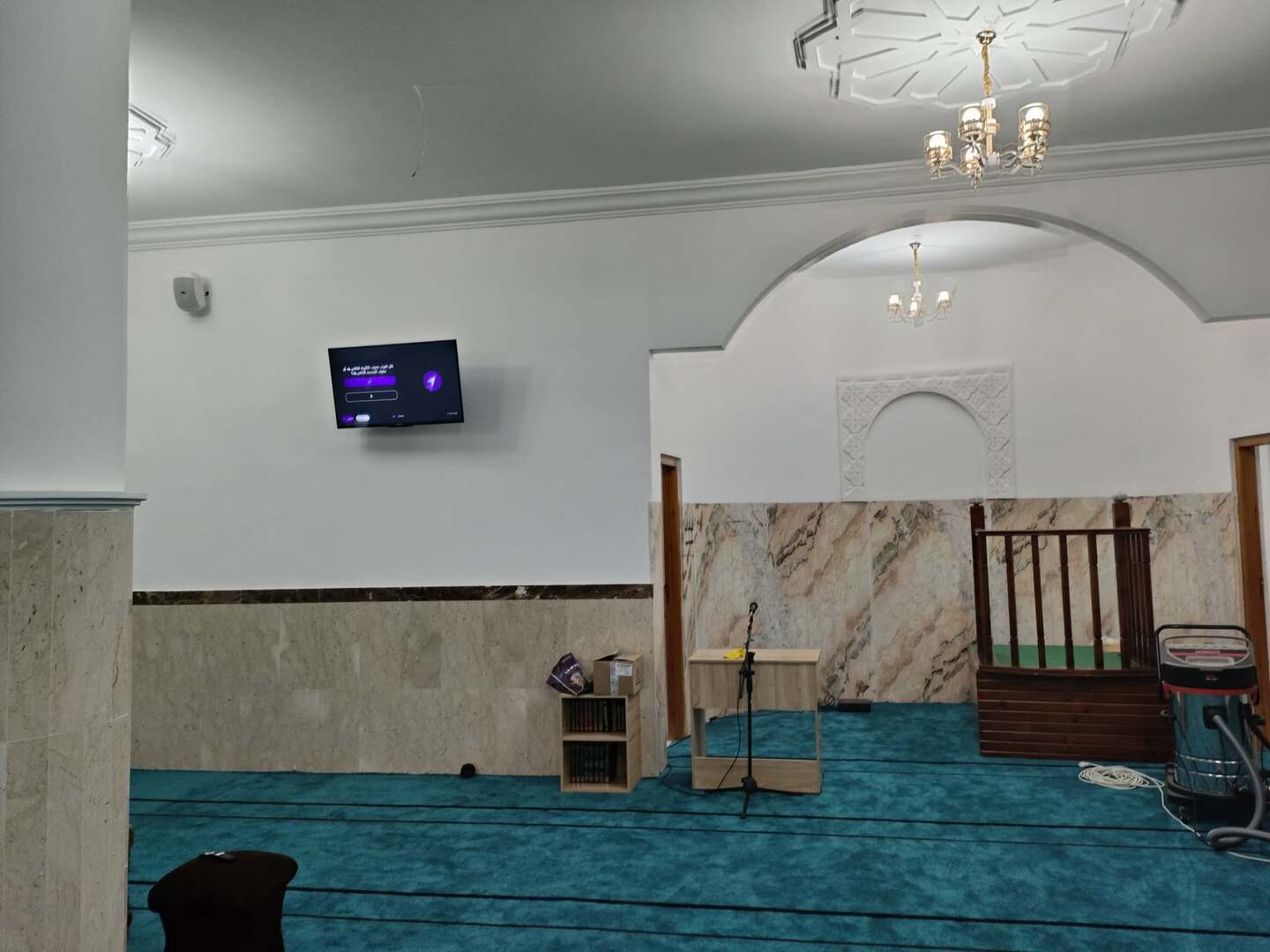 مسجدفاطمة الزهراء حي الشوفريي ارزيو