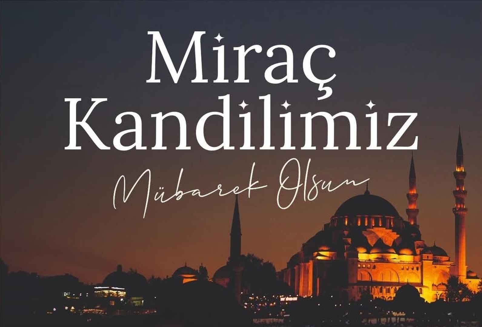 Kandilimiz Mübarek Olsun Cümleten