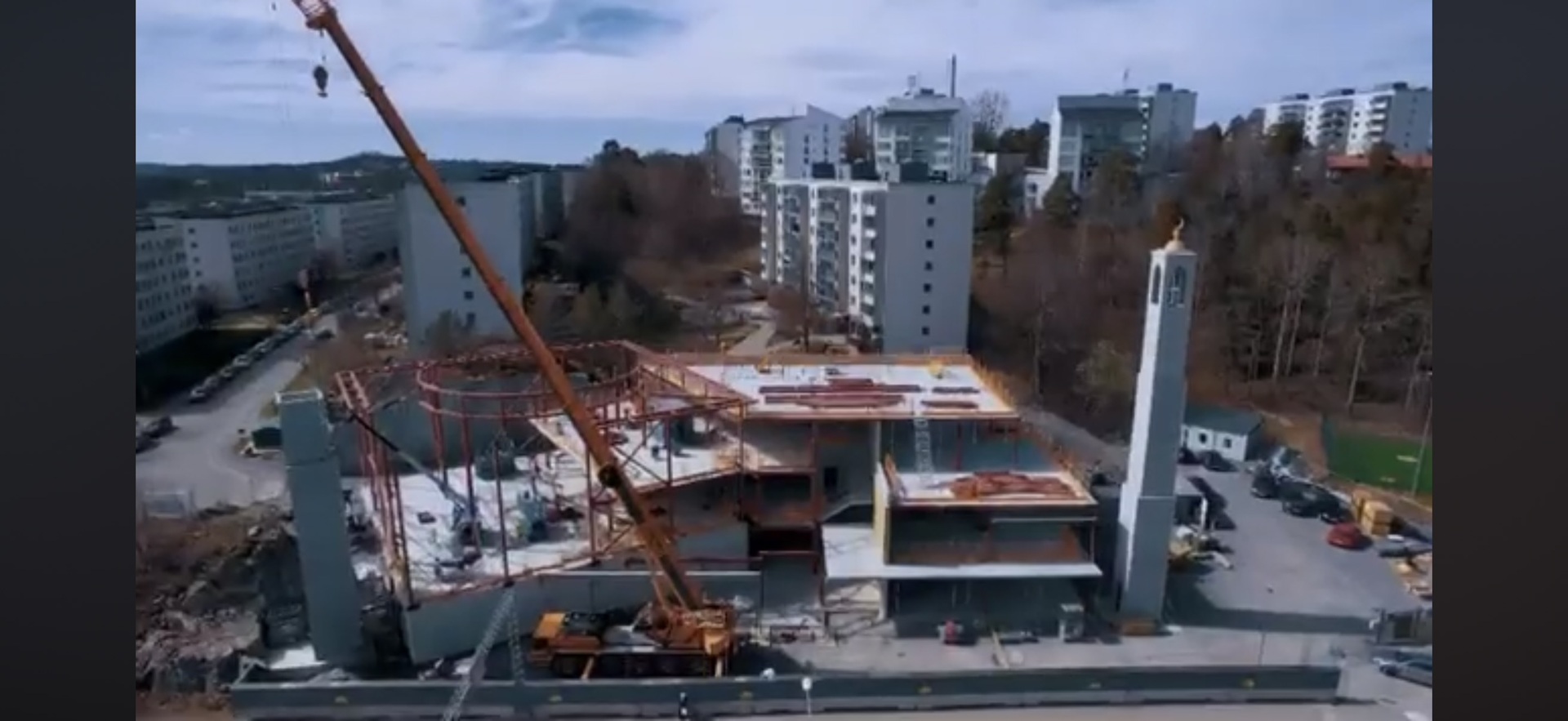 Mevlana moské bygget