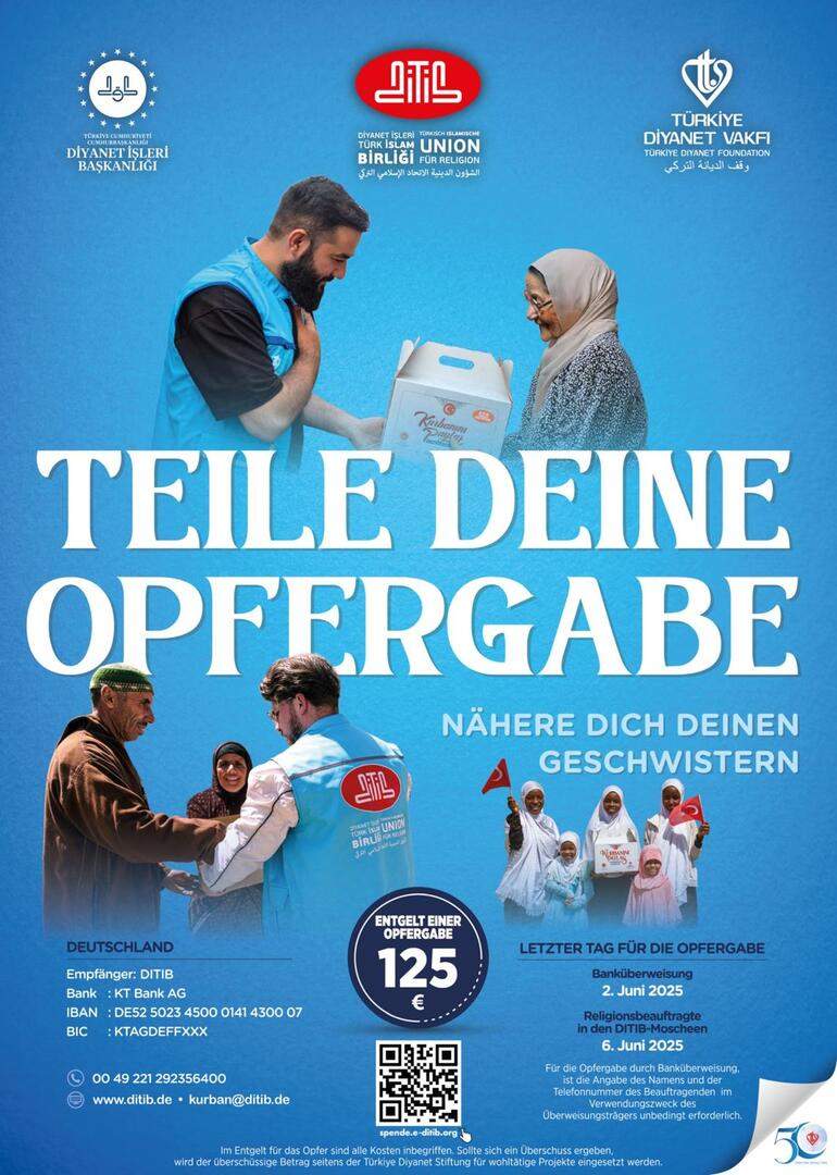 Teile deine Opfergabe