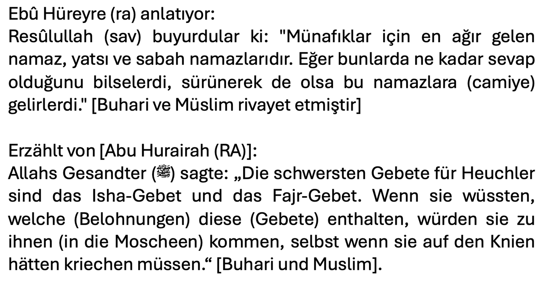 Hadith