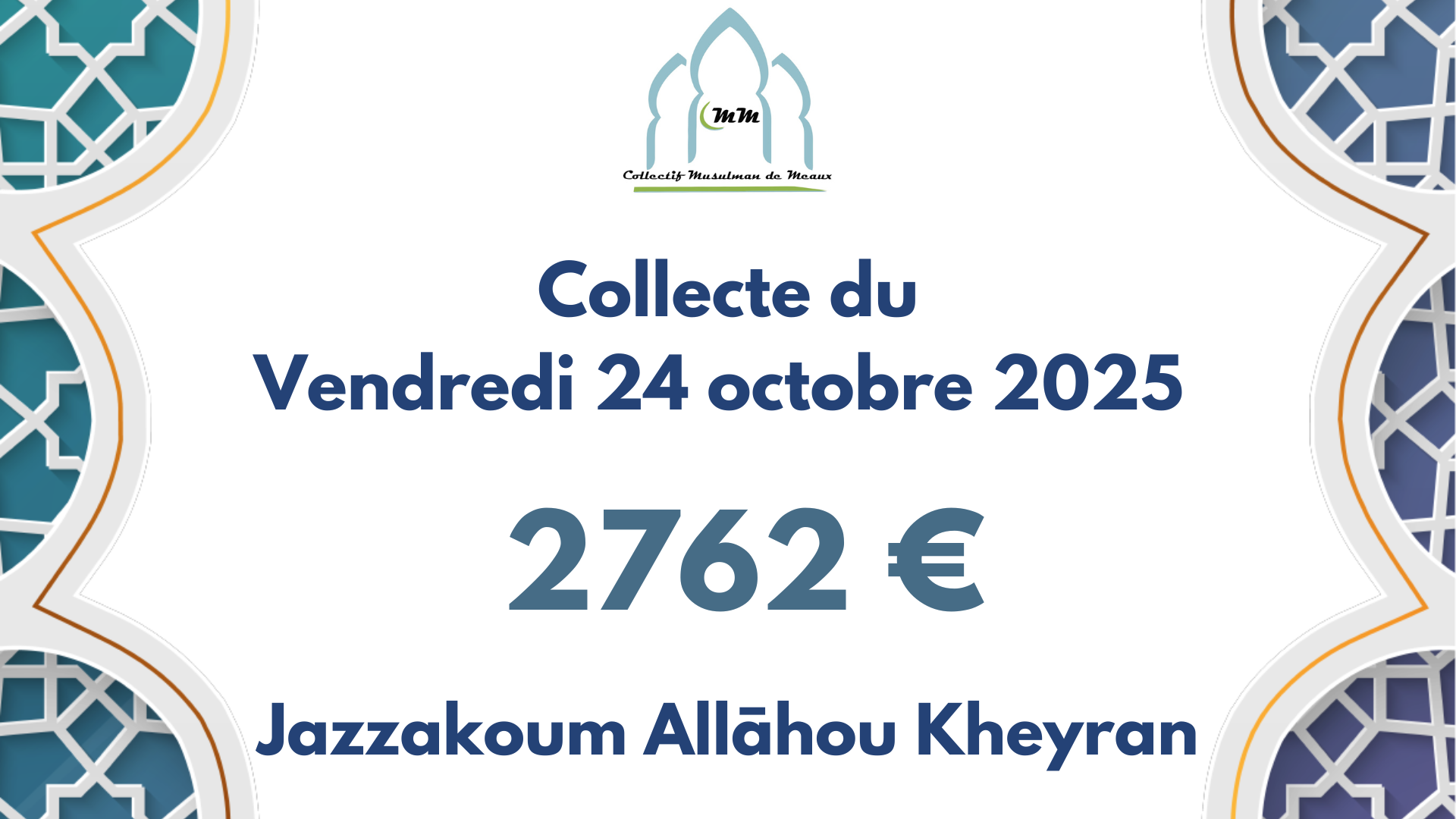 Collecte du vendredi 24 octobre