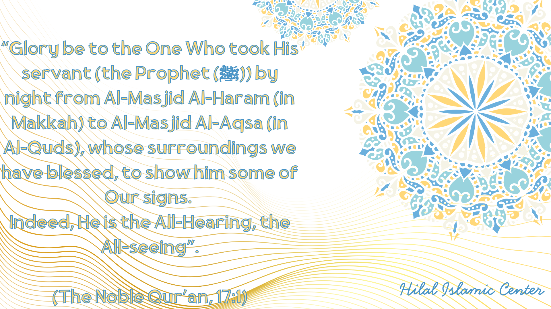 Al-Isra’ wal-Mi’raj