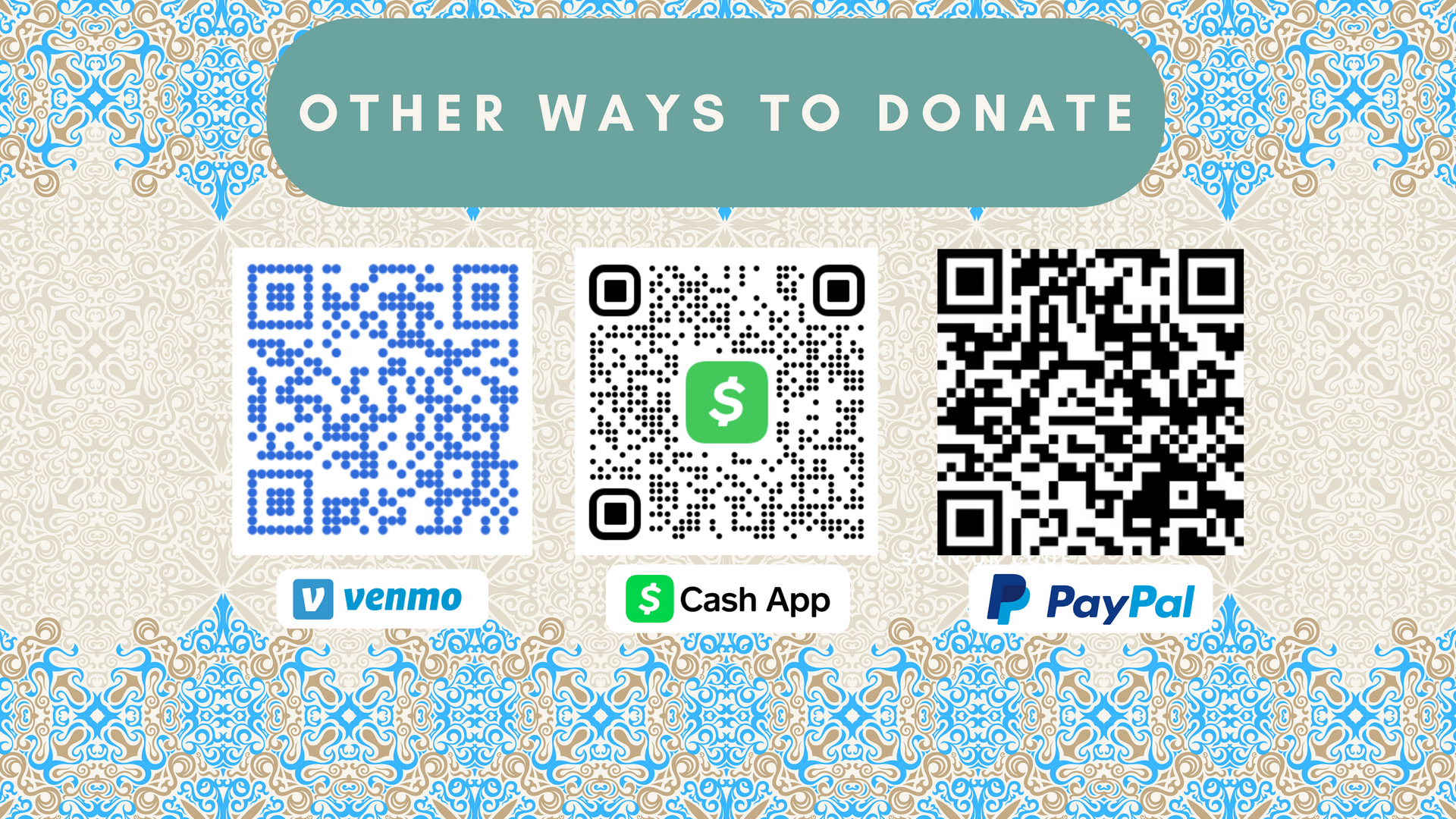 Other Ways to Donate