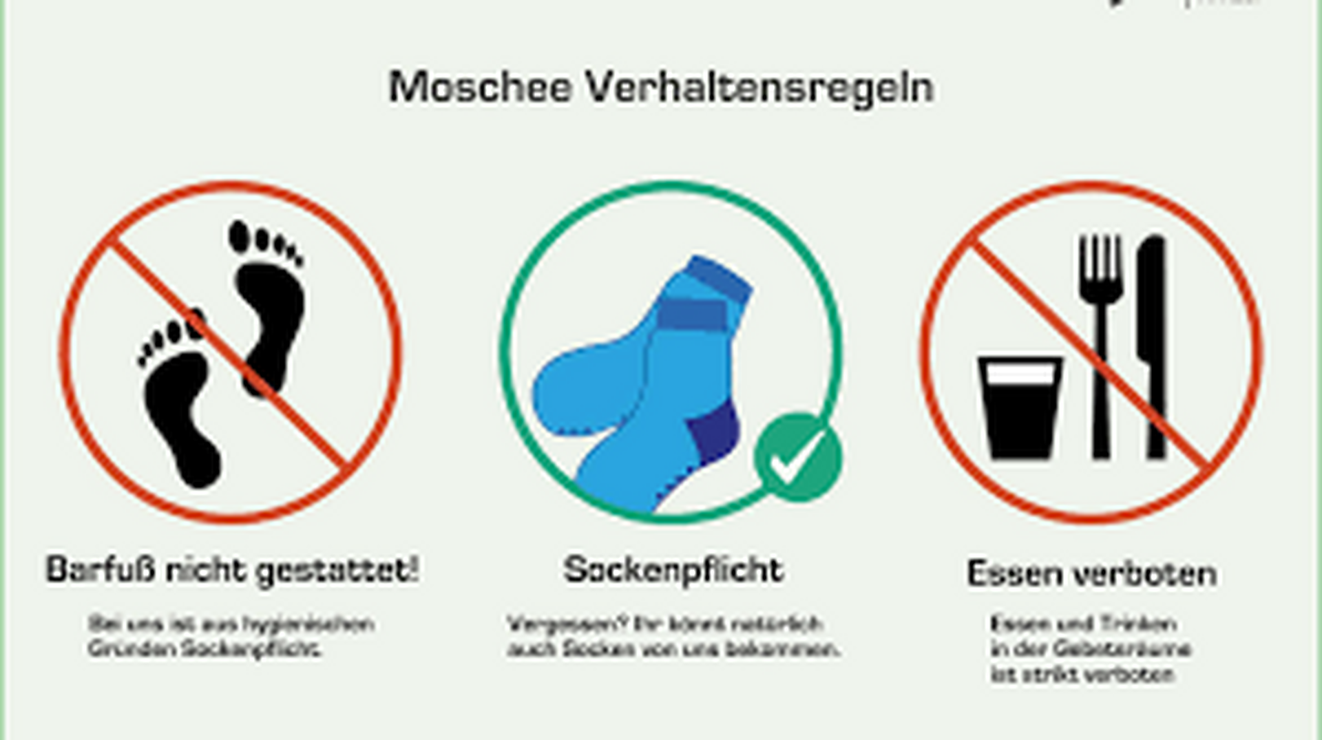 Sockenpflicht
