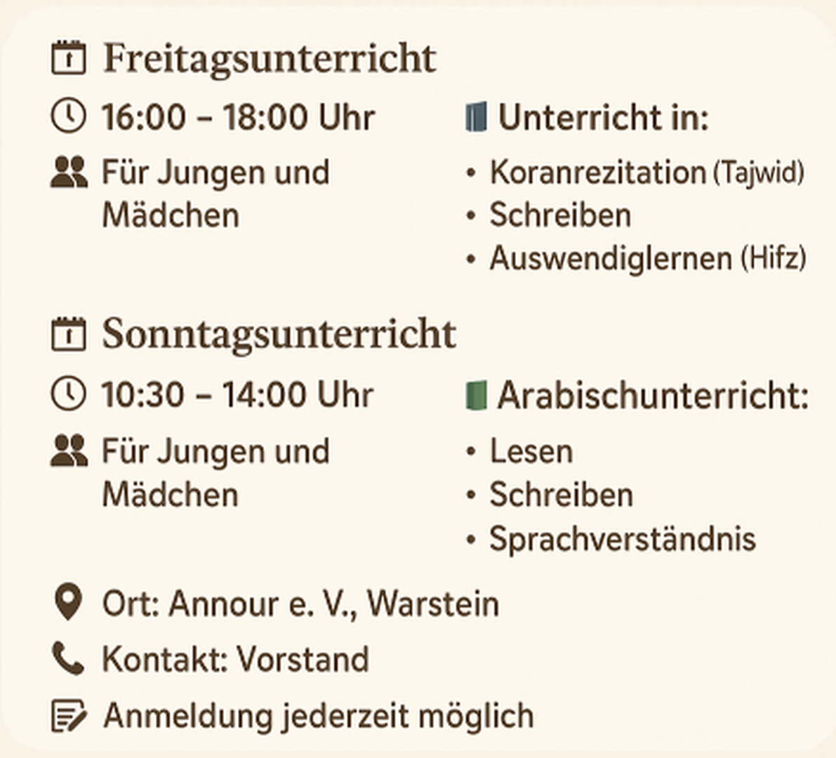 Koran Schule