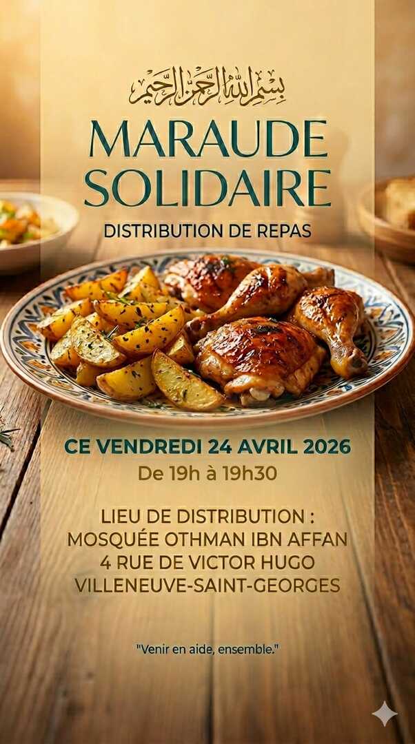 Maraude-Distribution de repas solidaire