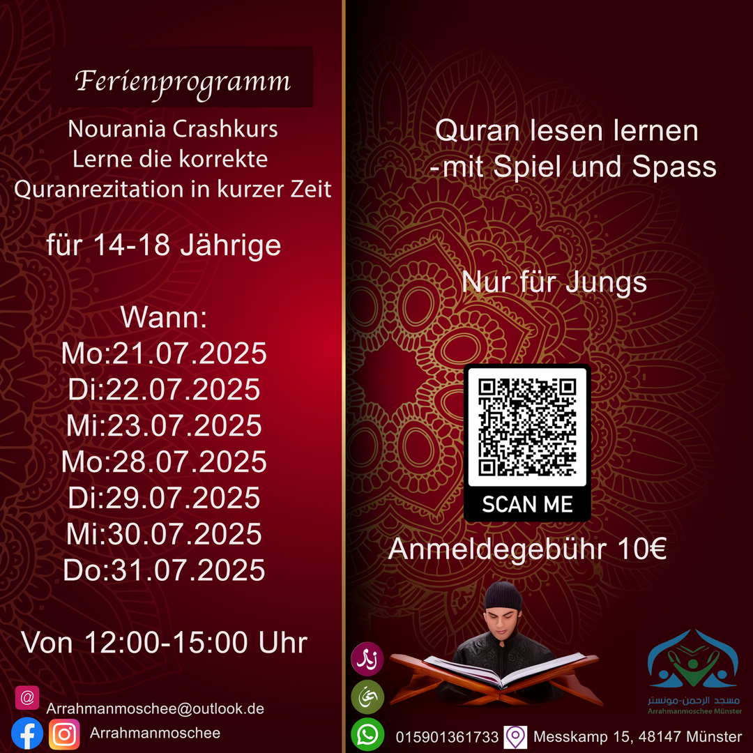 Ferienprogramm für Jungs