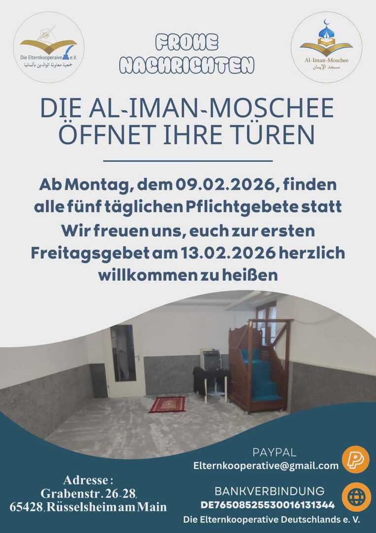 Moschee Eröffnung