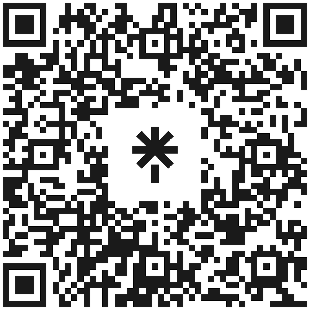 Tous nos réseaux sociaux via ce Code QR