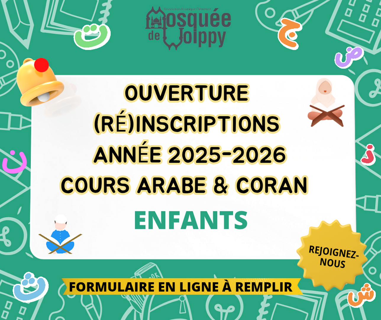COURS D'ARABE ENFANTS
