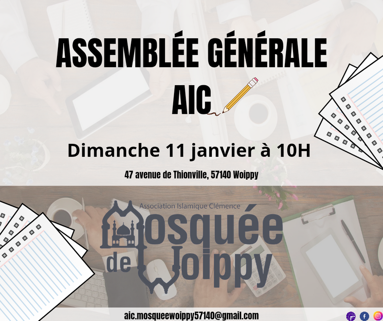 ASSEMBLÉE GÉNÉRALE 11/01
