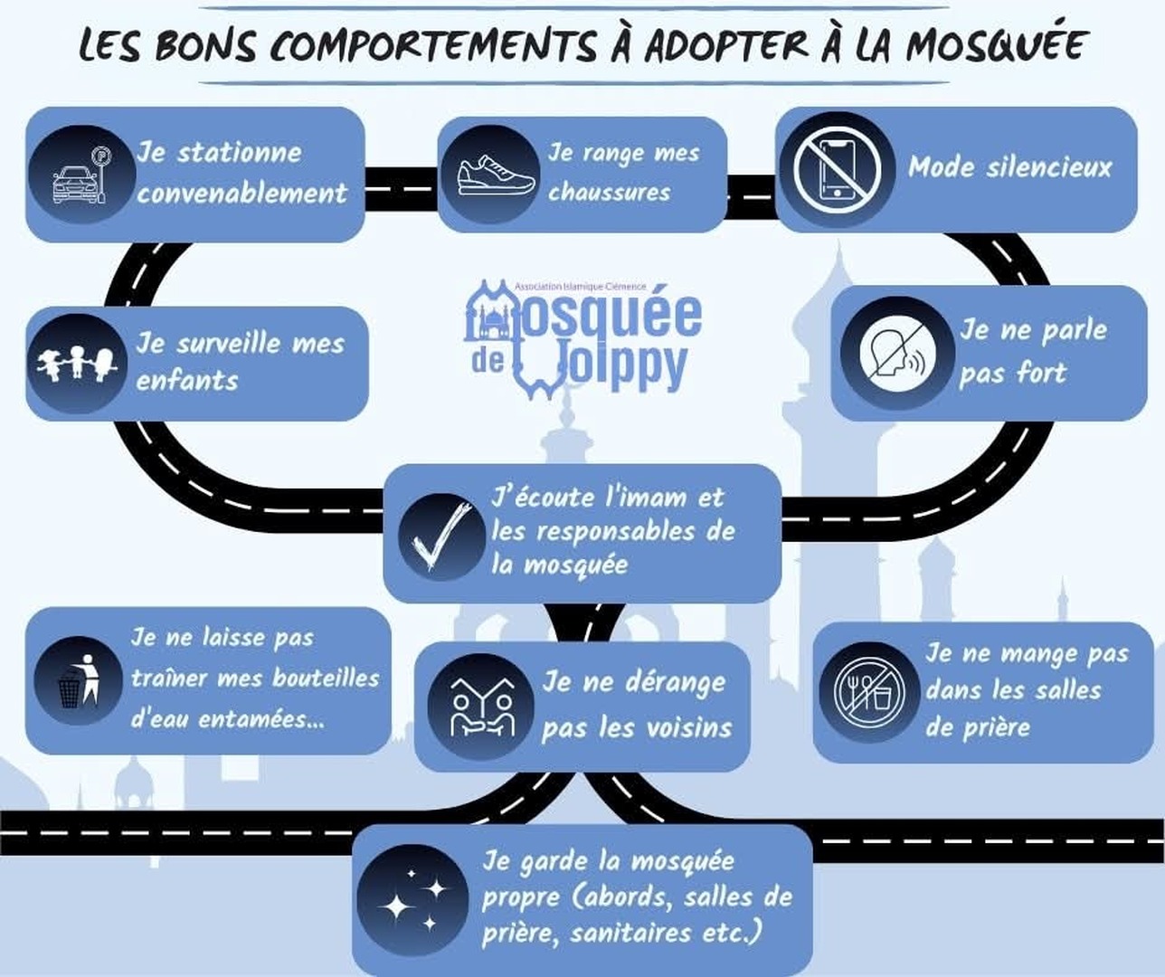 COMPORTEMENT À LA MOSQUÉE