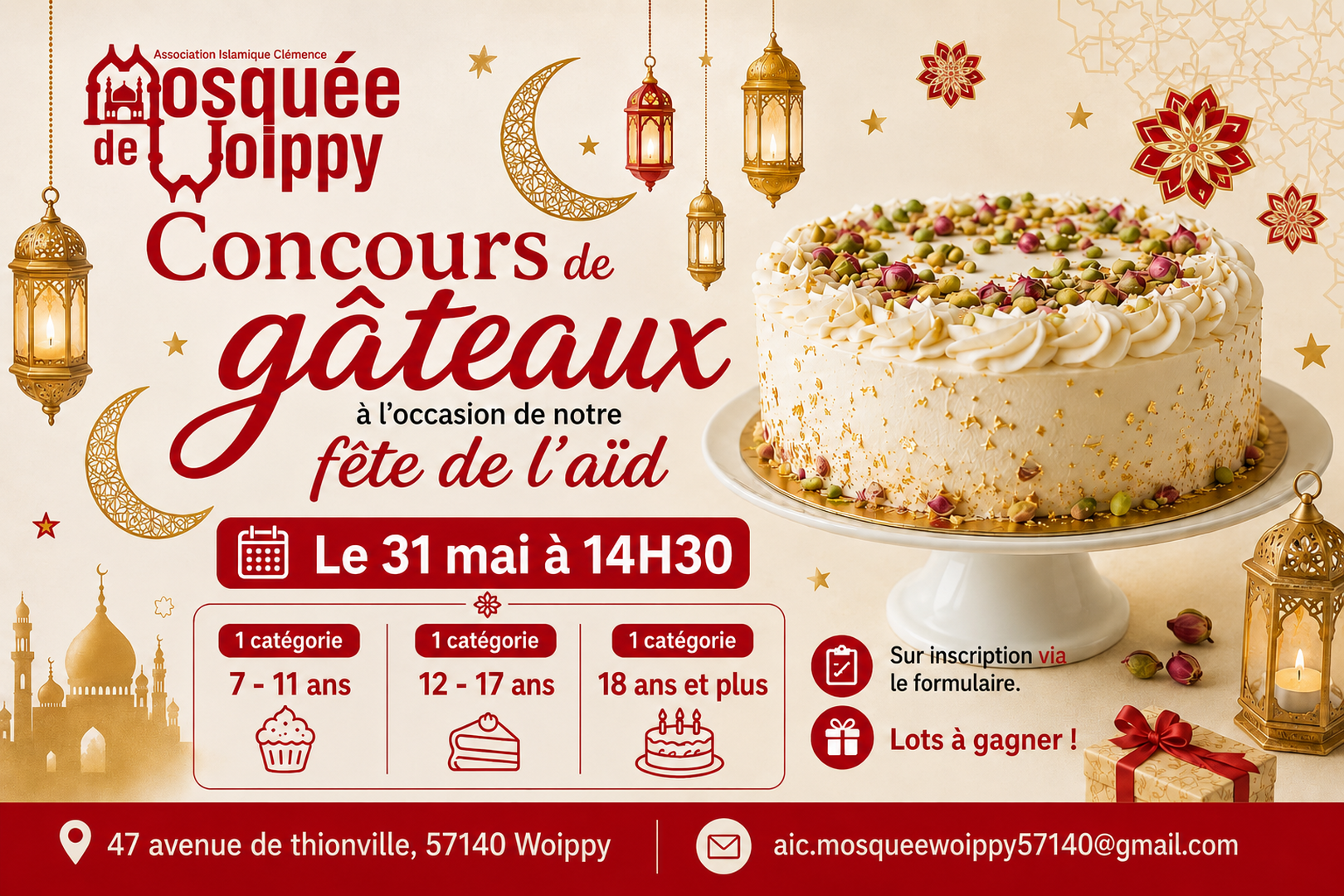 CONCOURS DE GÀTEAUX