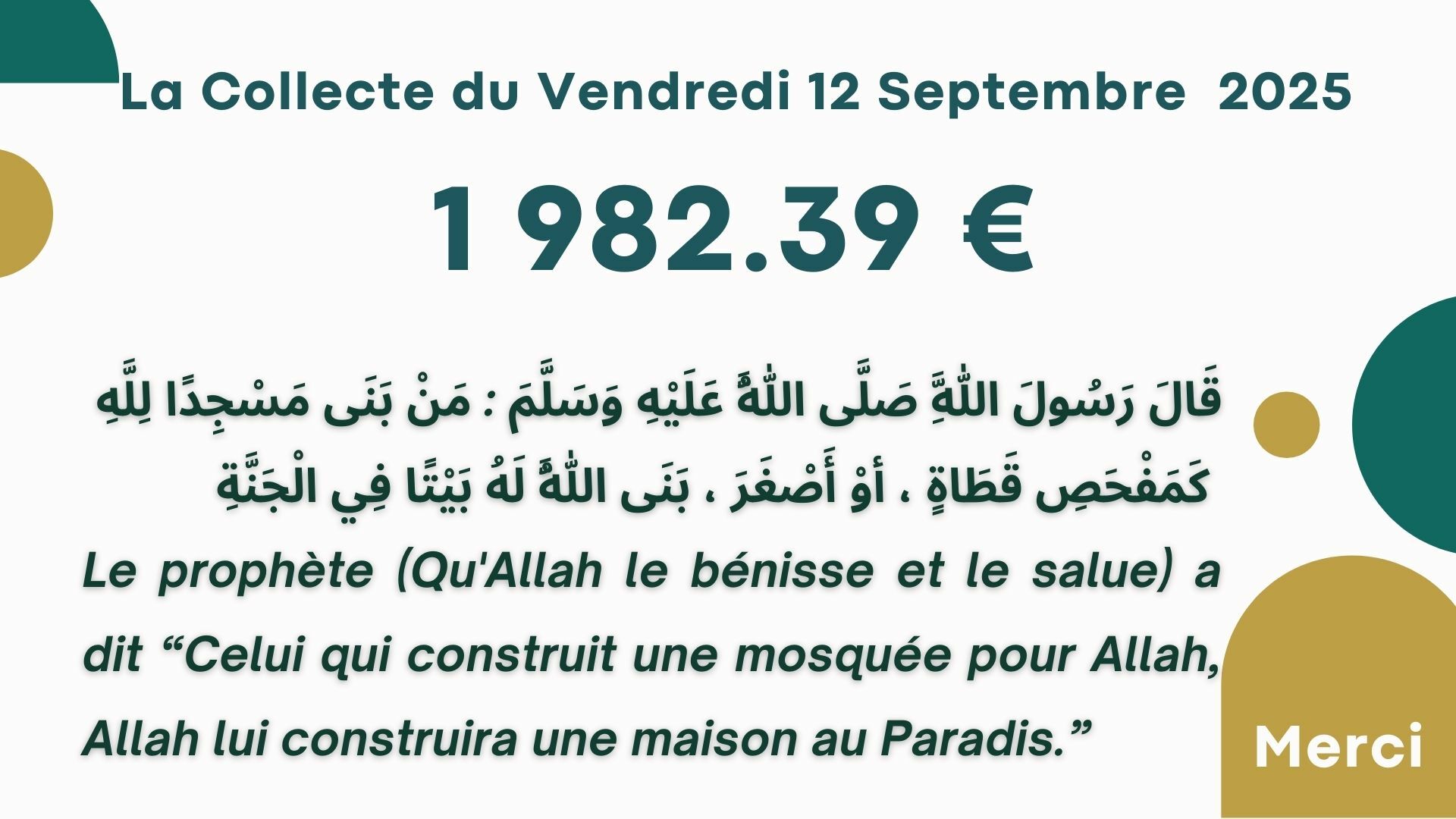 Dons Vendredi