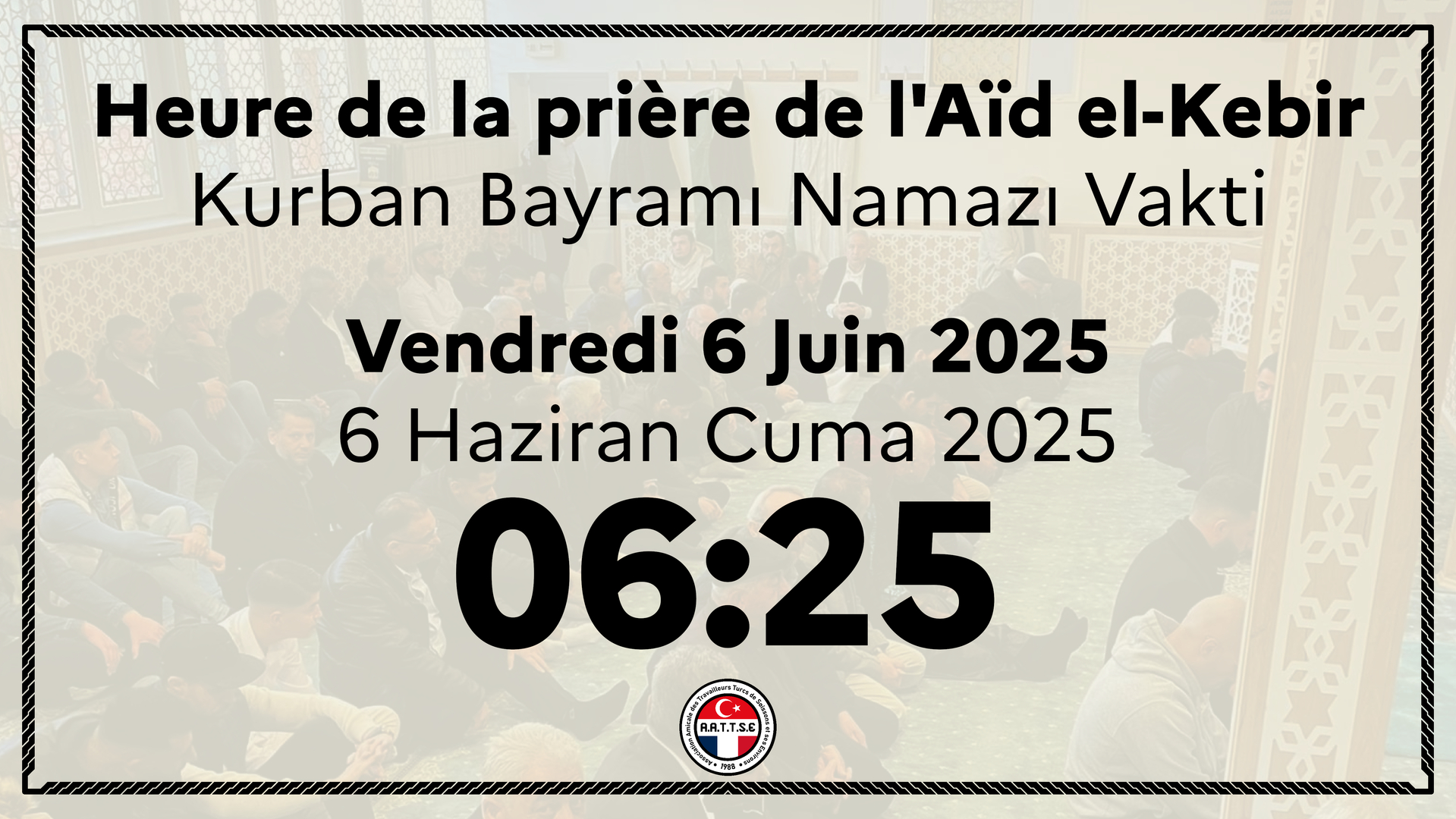 Bayram Namazı / Prière de l'Aïd