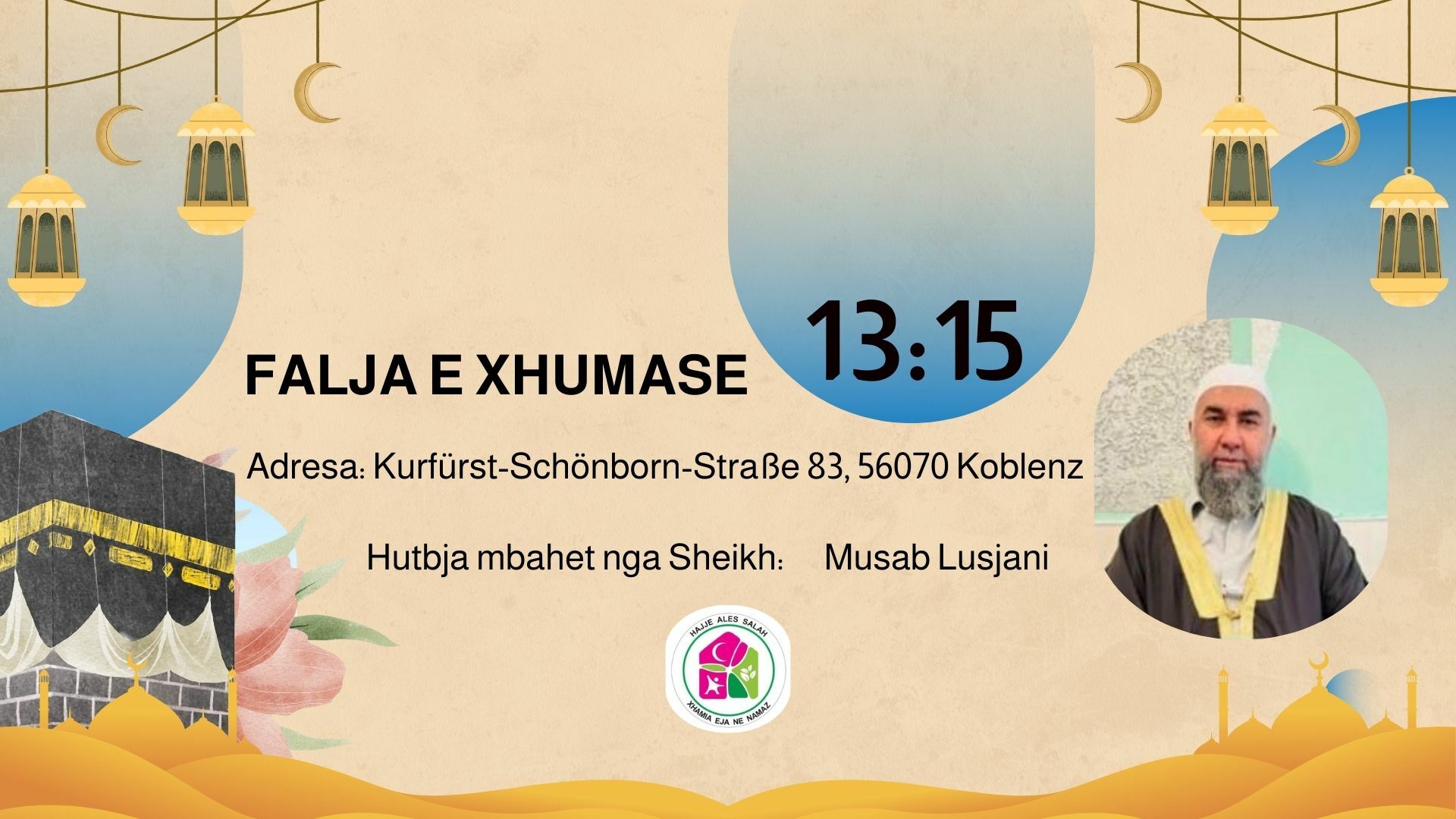 Xhuma Gebet 13:15