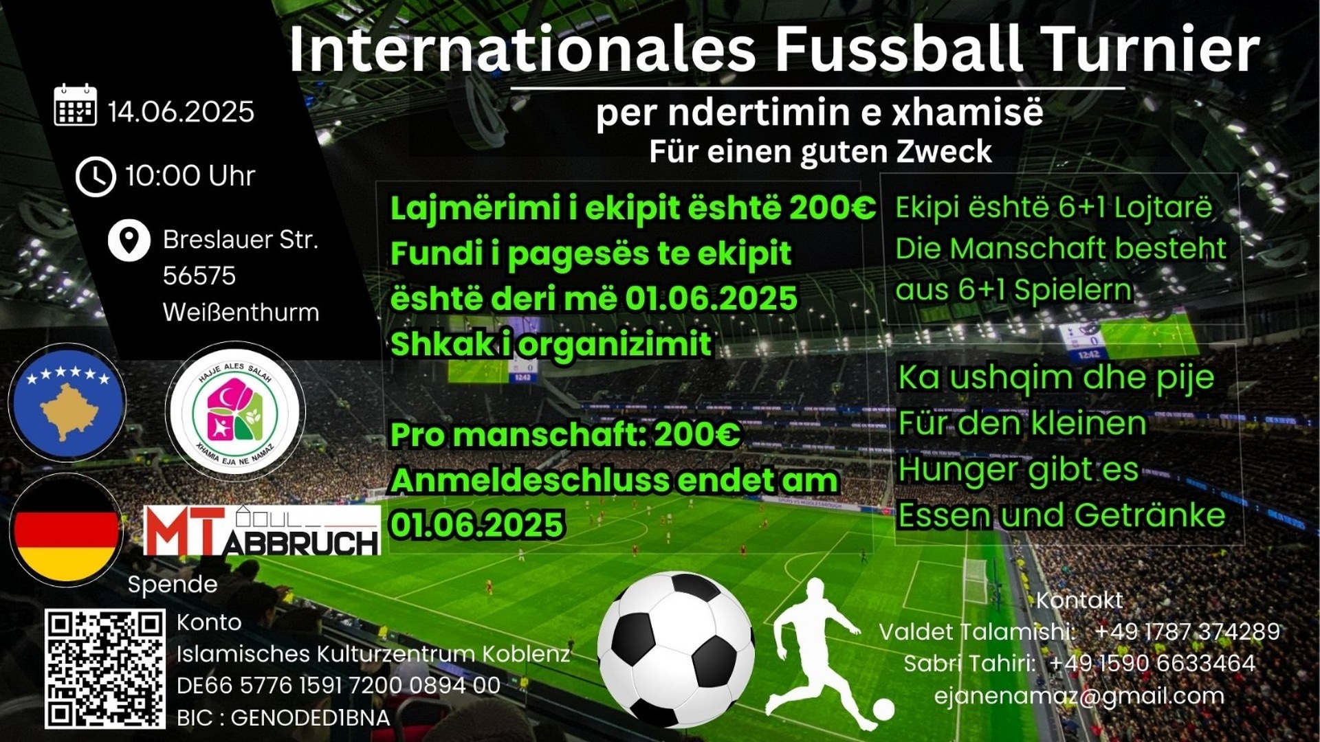 Internationales Fussball Turnier