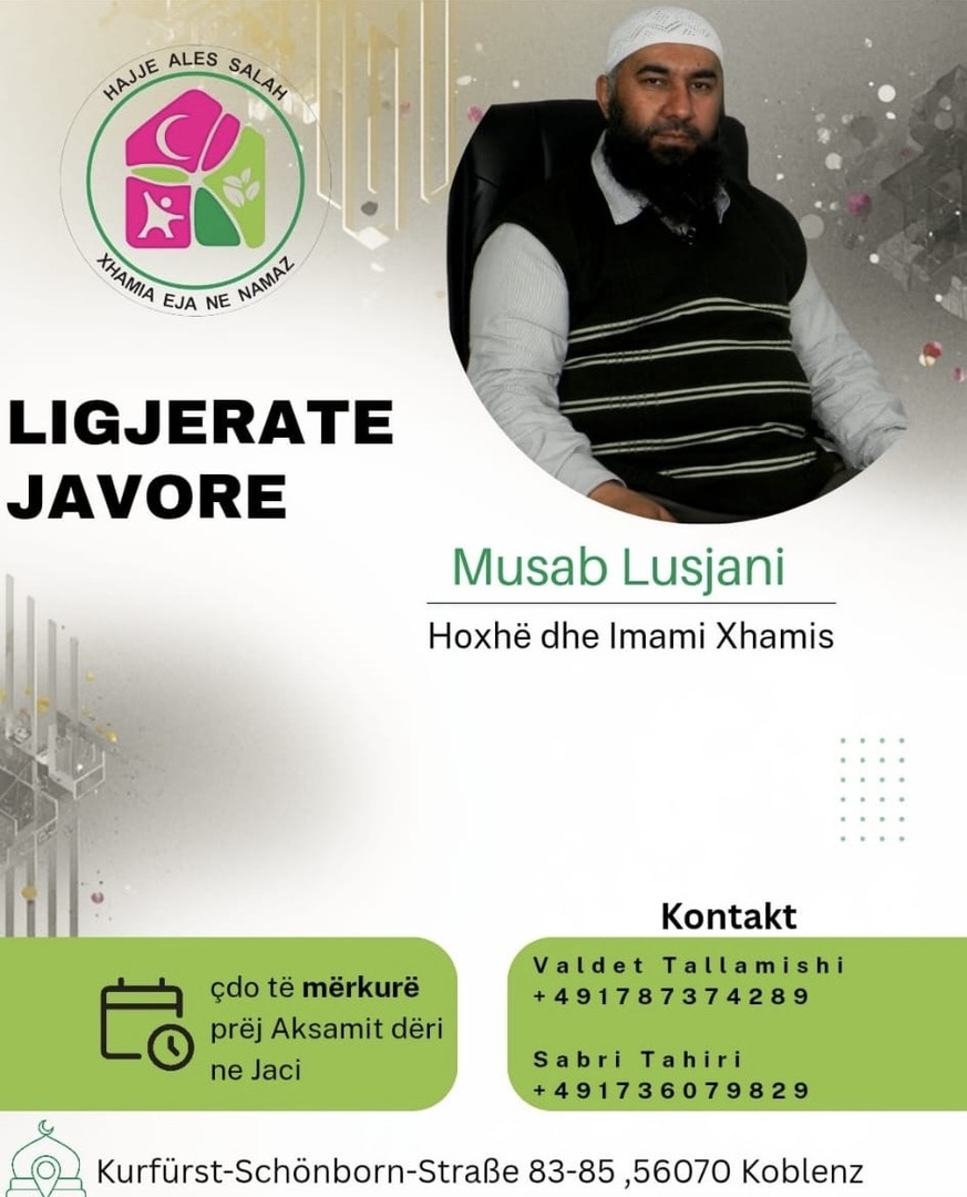 Ligjerate javore prej akshamit-jaci