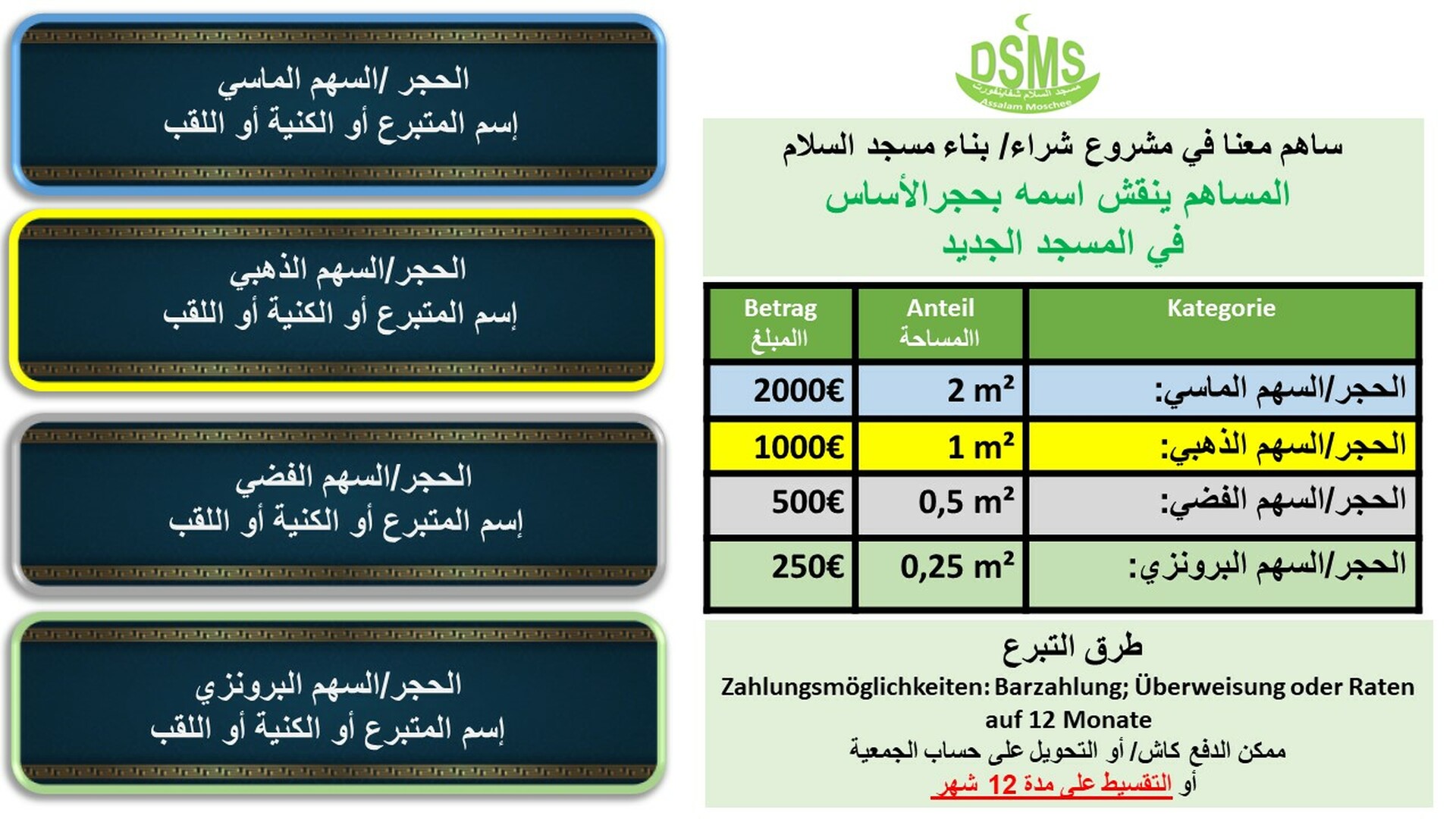 Moscheebau: مشروع بناء مسجد