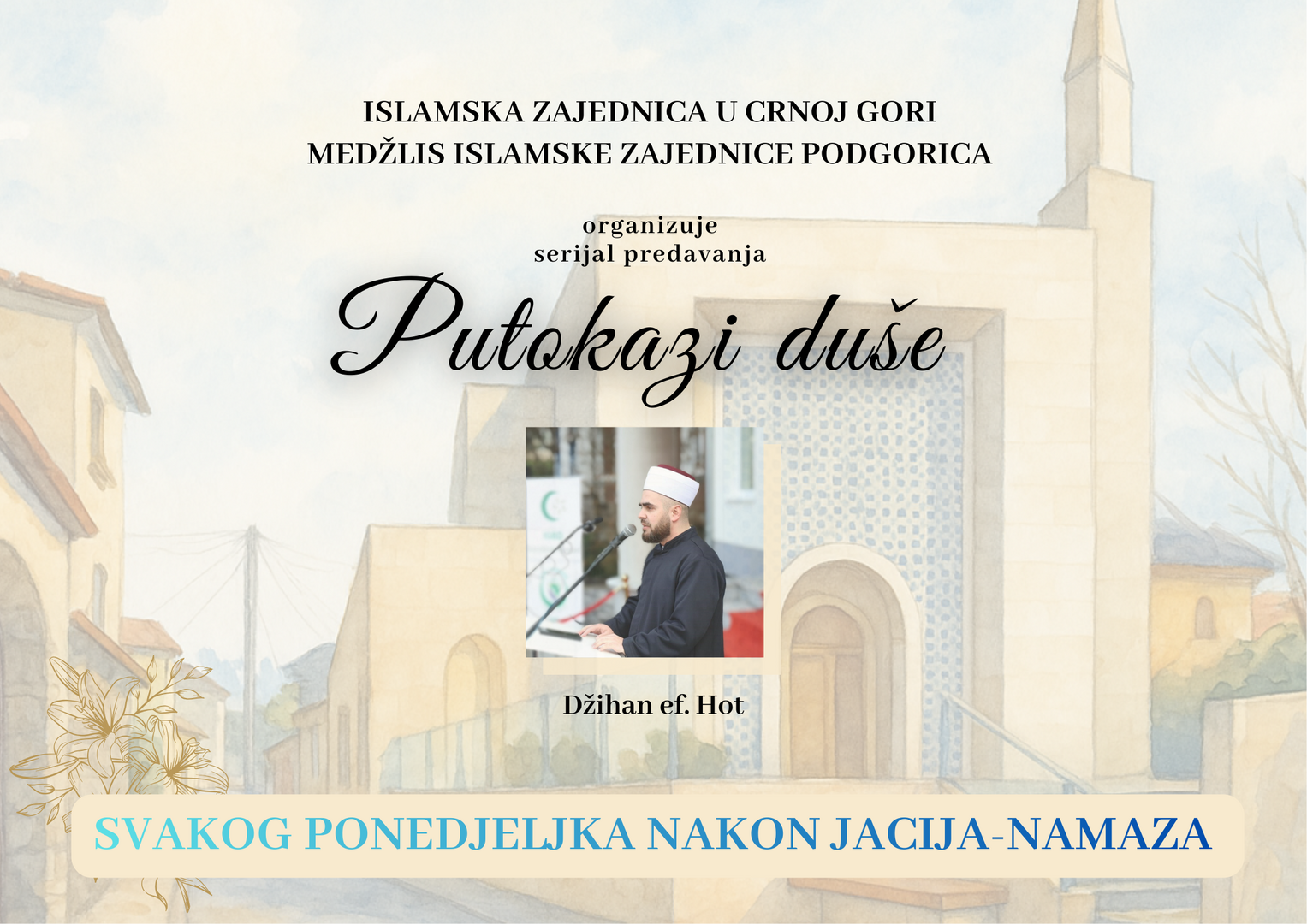 Predavanje ponedeljkom