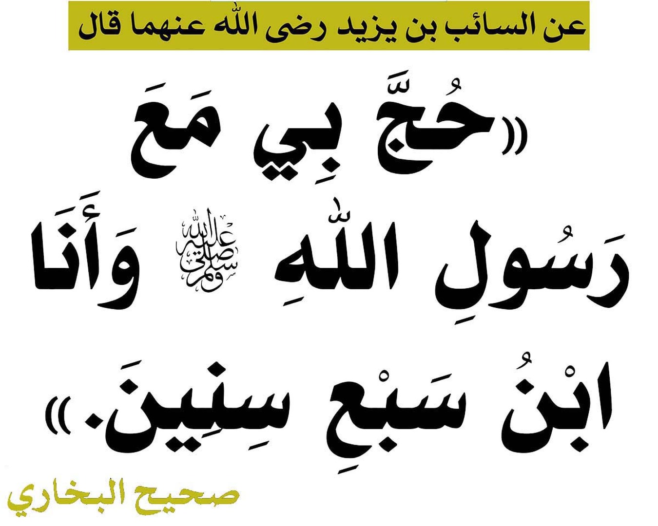 مَشروعيَّةُ حَجِّ الصَّبيِّ