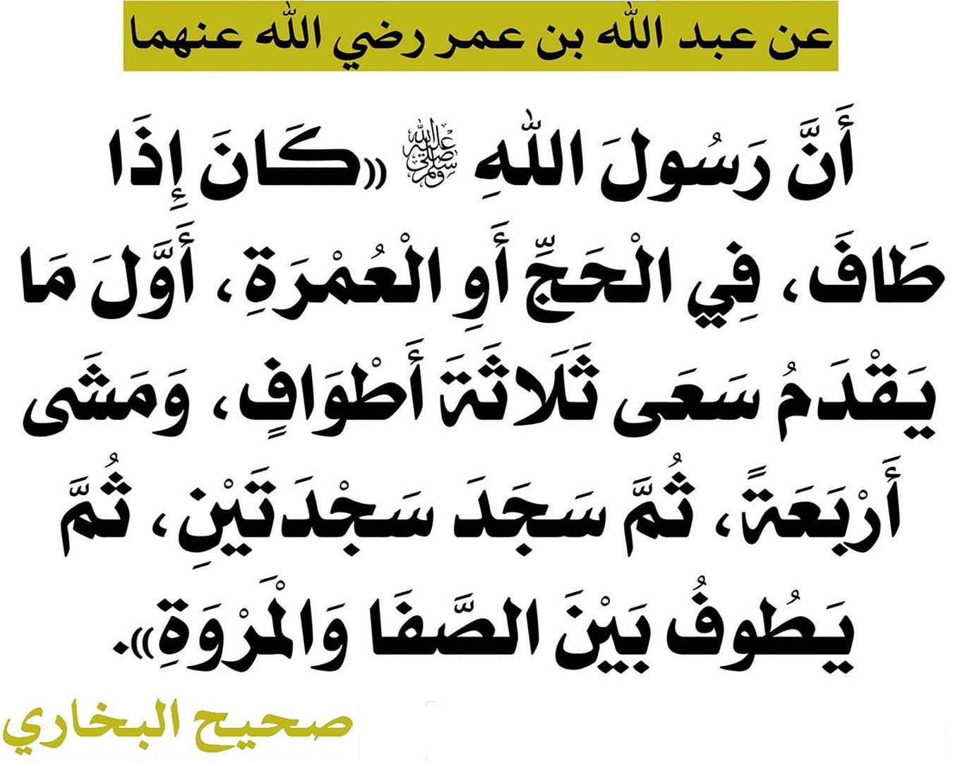 باب من طاف بالبيت إذا قدم مكة