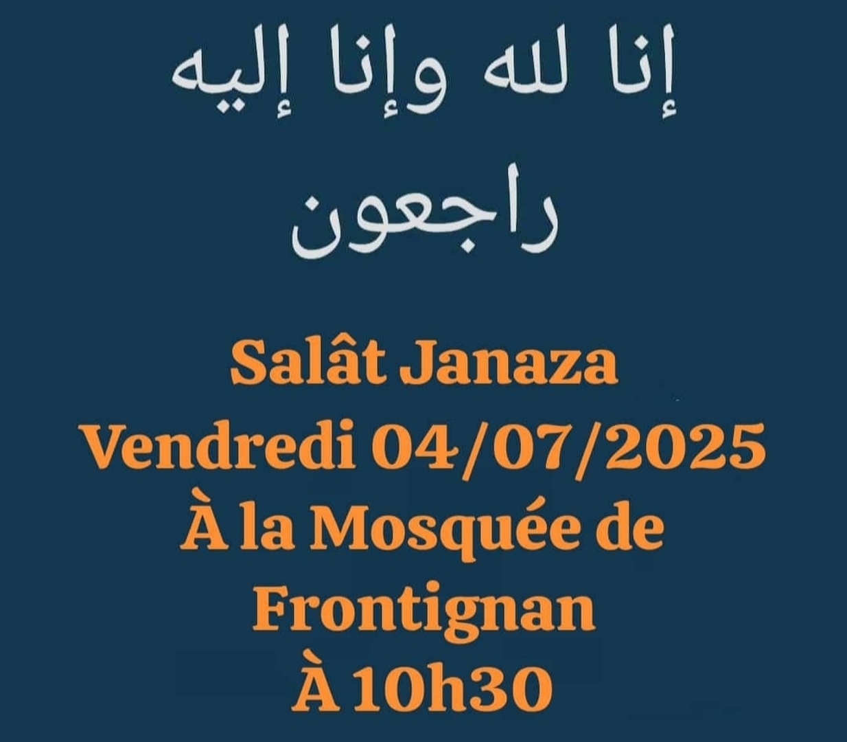 Salât Janaza