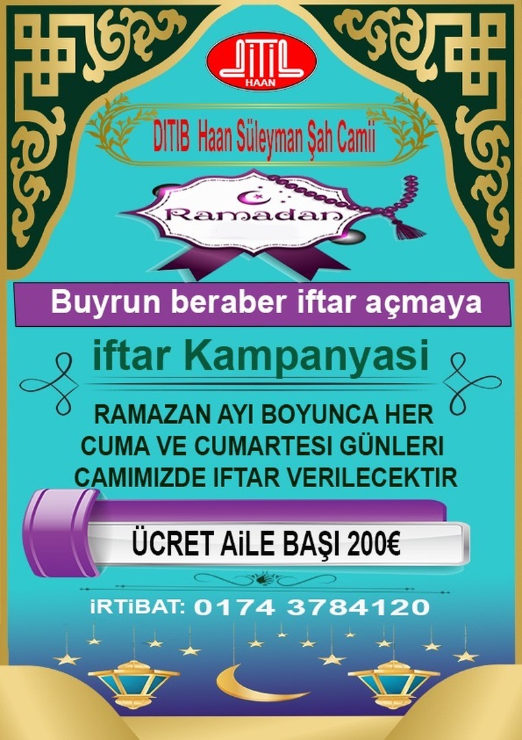 IFTAR YEMEGI KAMPANYASI