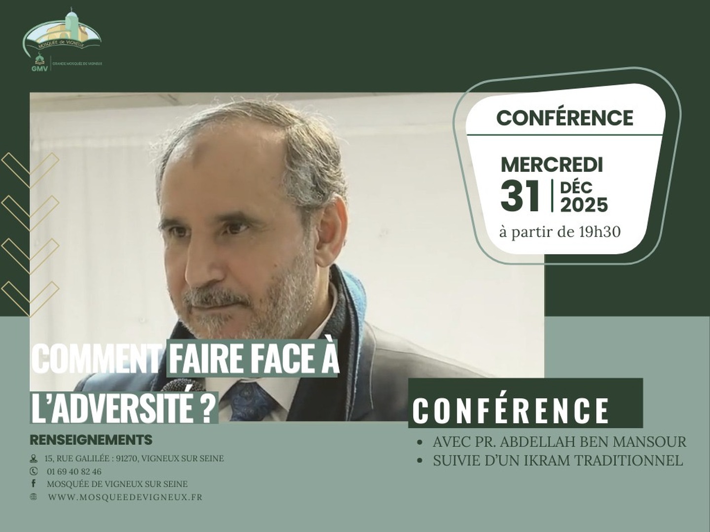 conférence du 31 Décembre