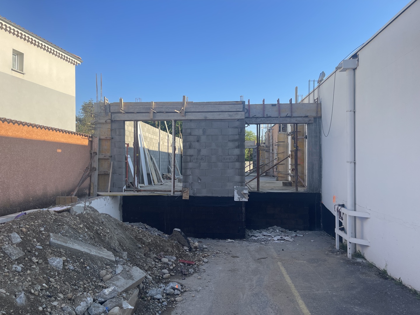 Travaux école future mosquée 16 avril