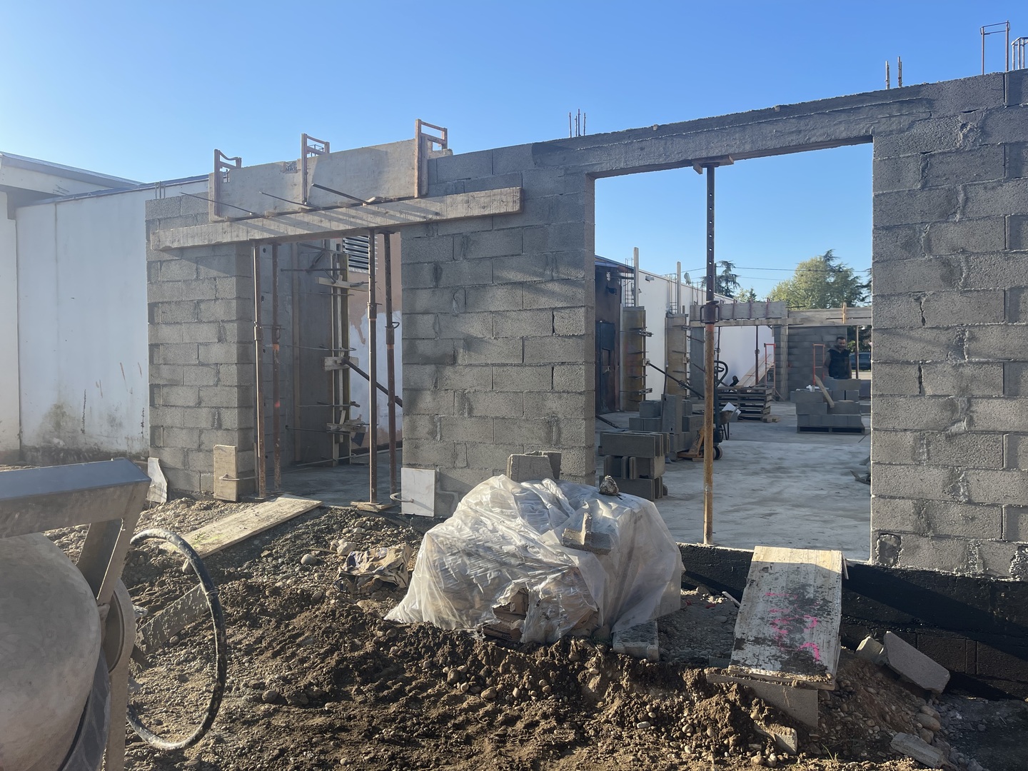 Travaux école future mosquée 16 avril