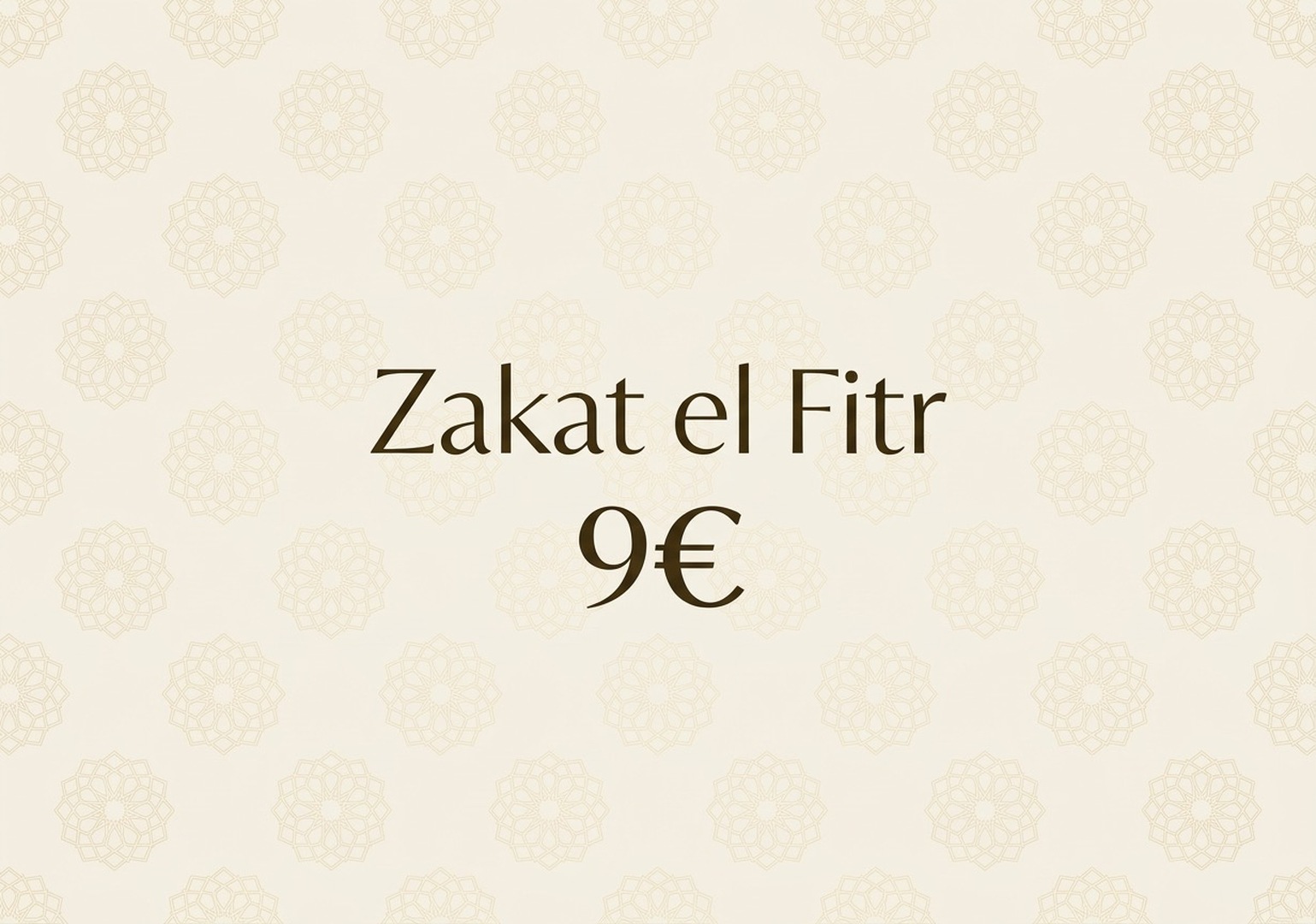 Zakat el fitr