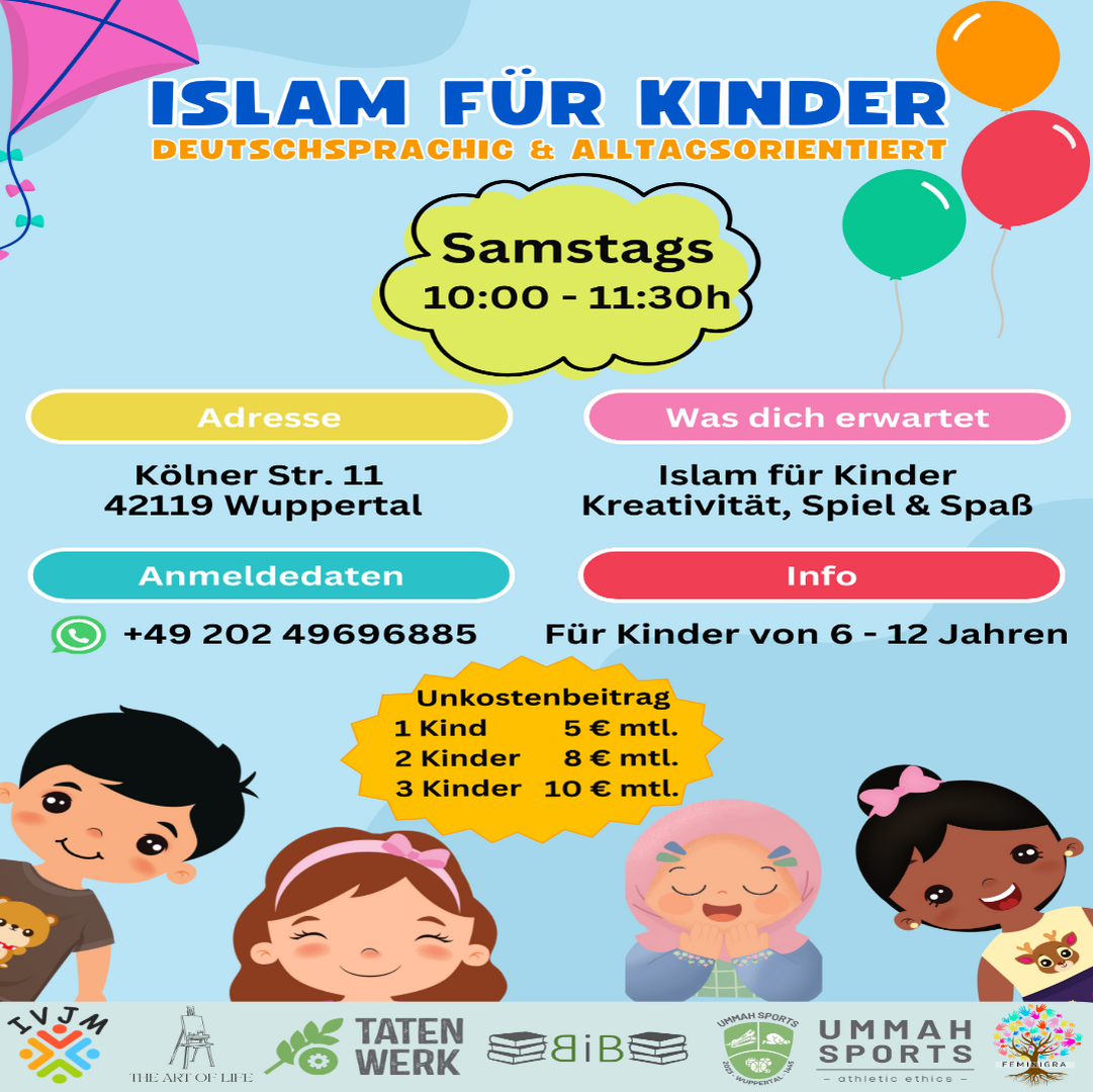 SAMSTAGS 10h | Islam für Kinder