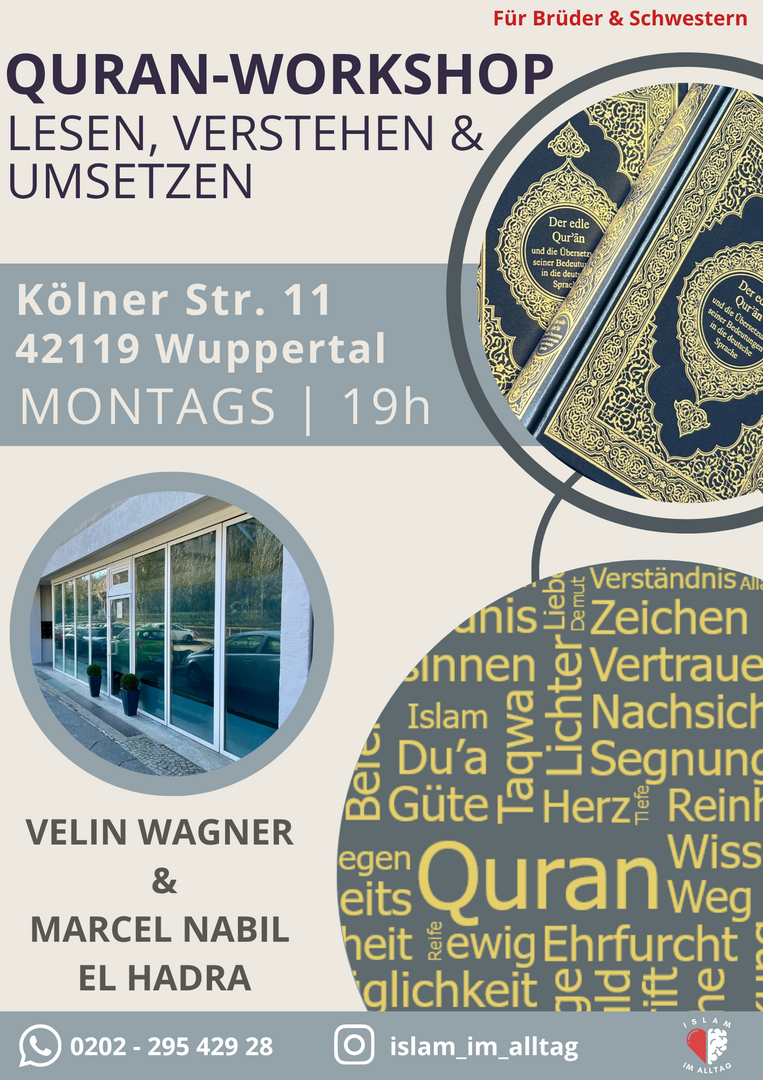 MONTAGS 19h | Quran - Workshop