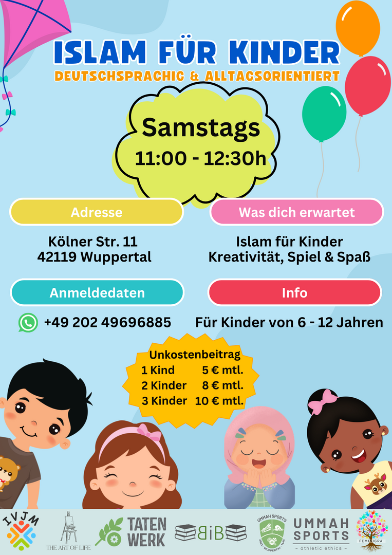 SAMSTAGS 11h | Islam für Kinder