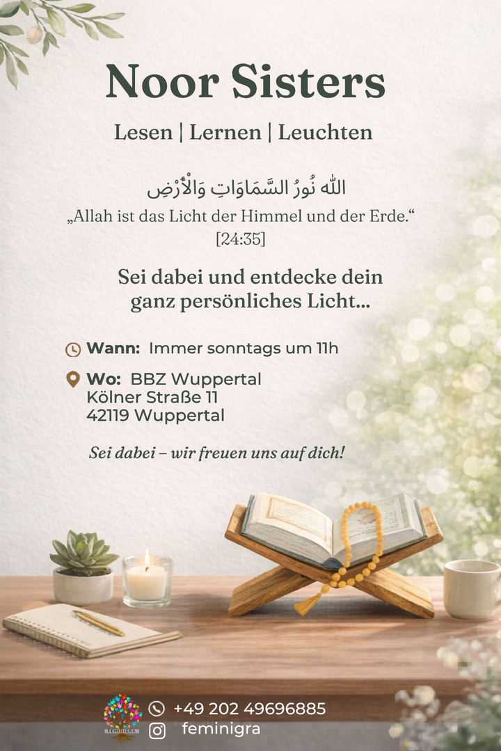 SONNTAGS 11h | NOOR SISTERS