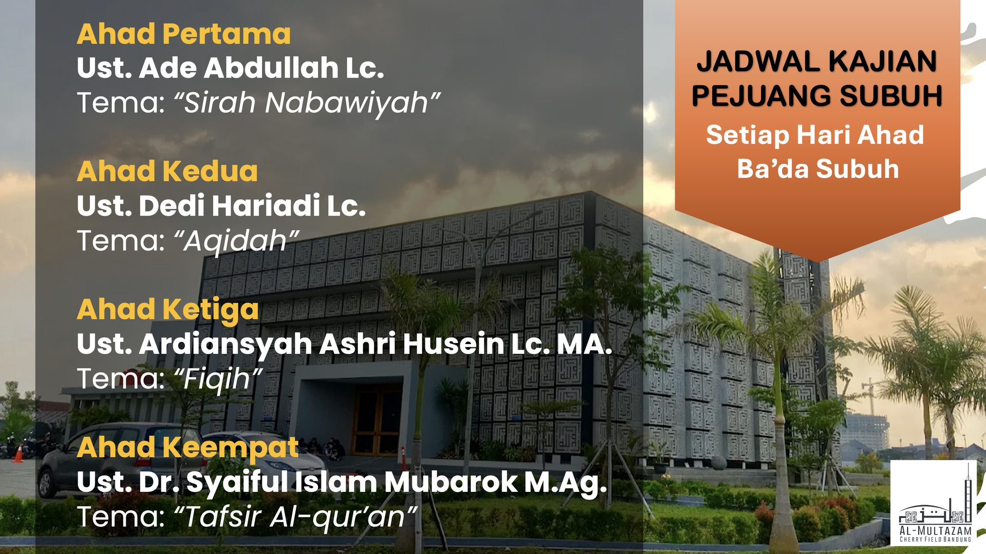 Kajian Pejuang Subuh