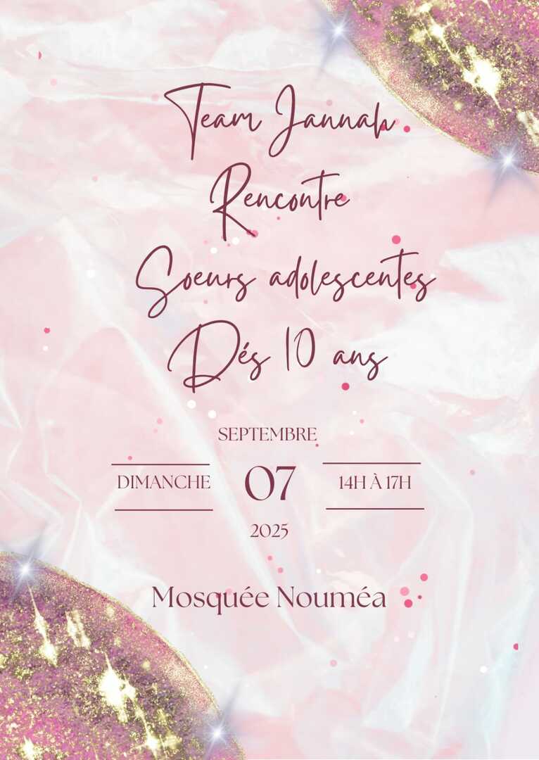 Après-midi adolescentes 07/09 14h - 17h