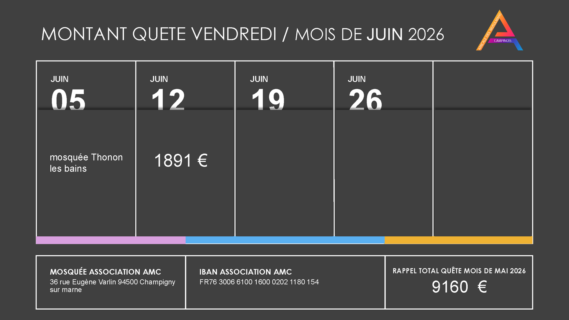 Quête Vendredi avril 2026
