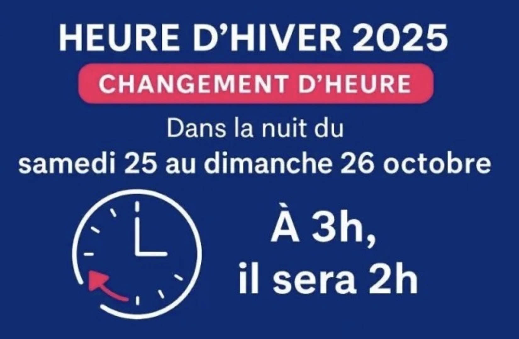 Heure d’hiver