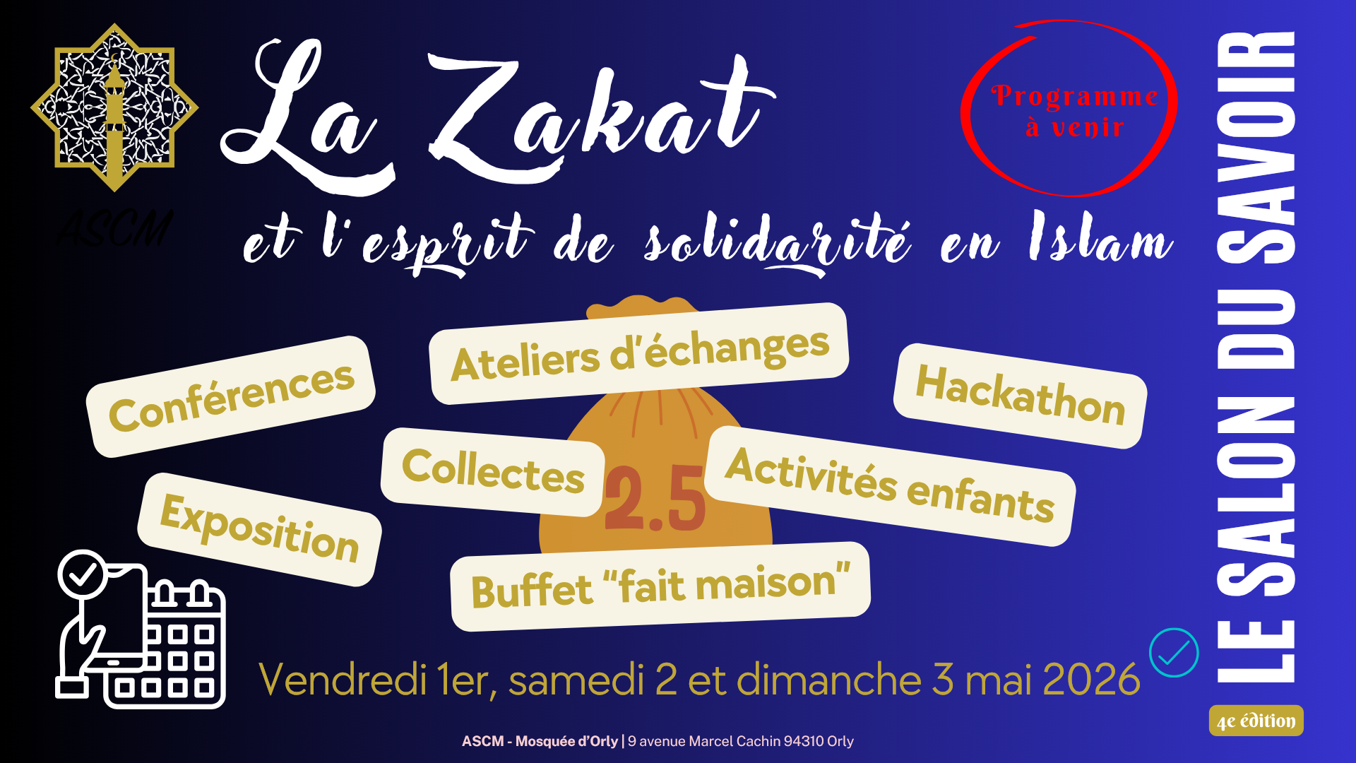 Salon du savoir 2026 save the date