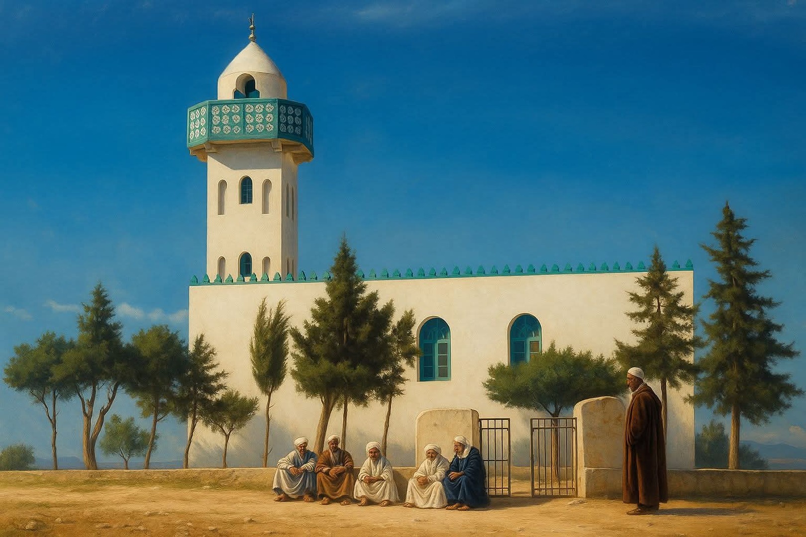 المسجد العتيق علي بن أبي طالب الفرافرية