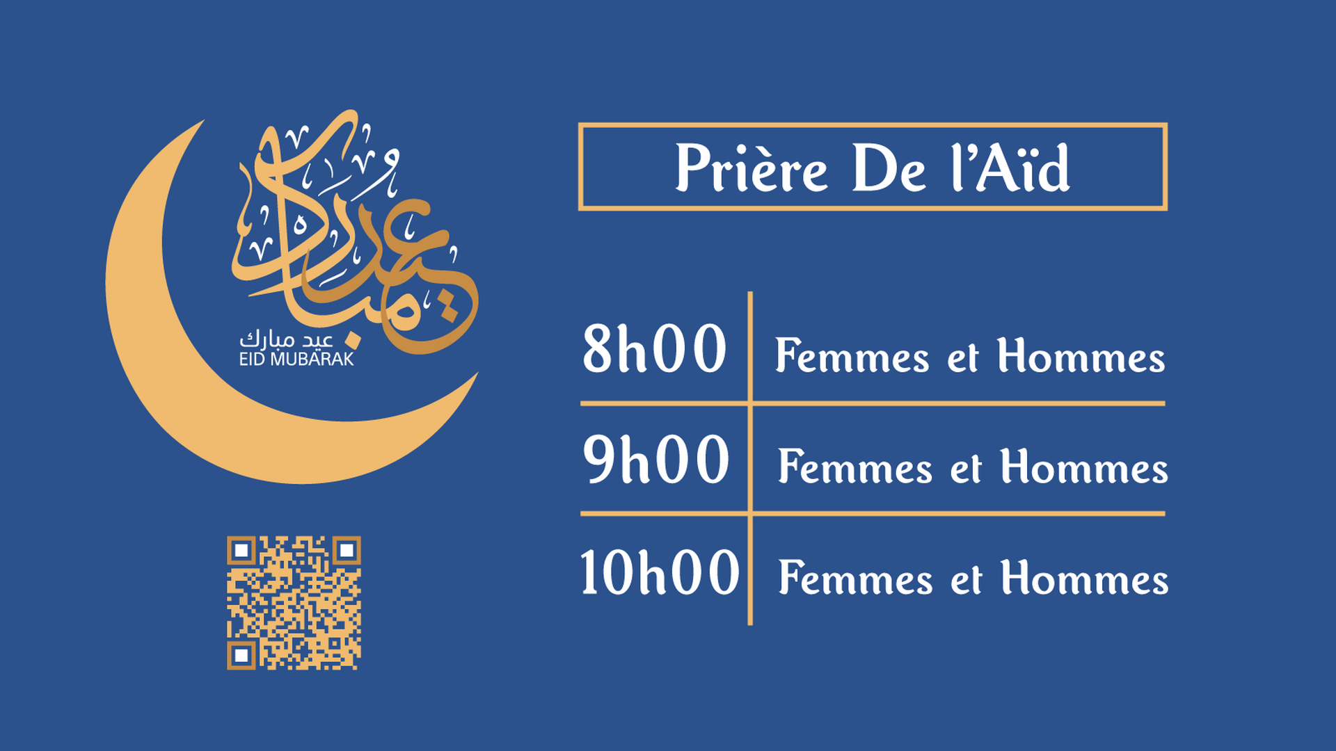 Prière de l'aïd
