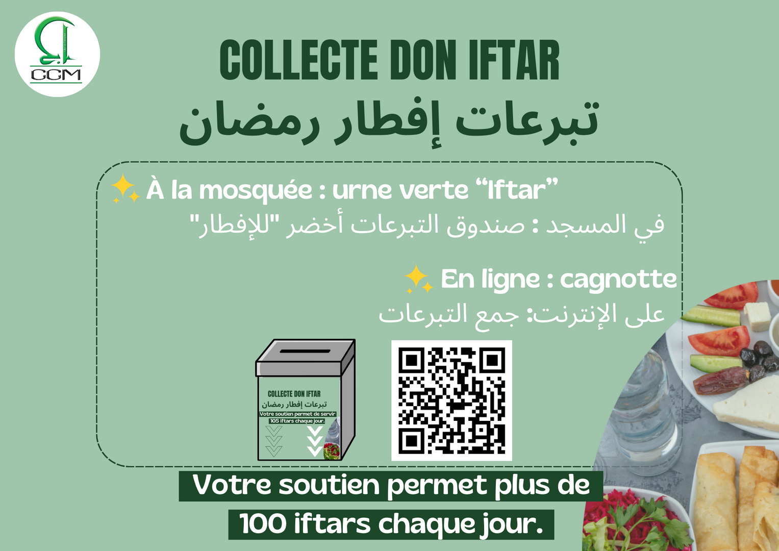 Collecte Iftar Ramadan