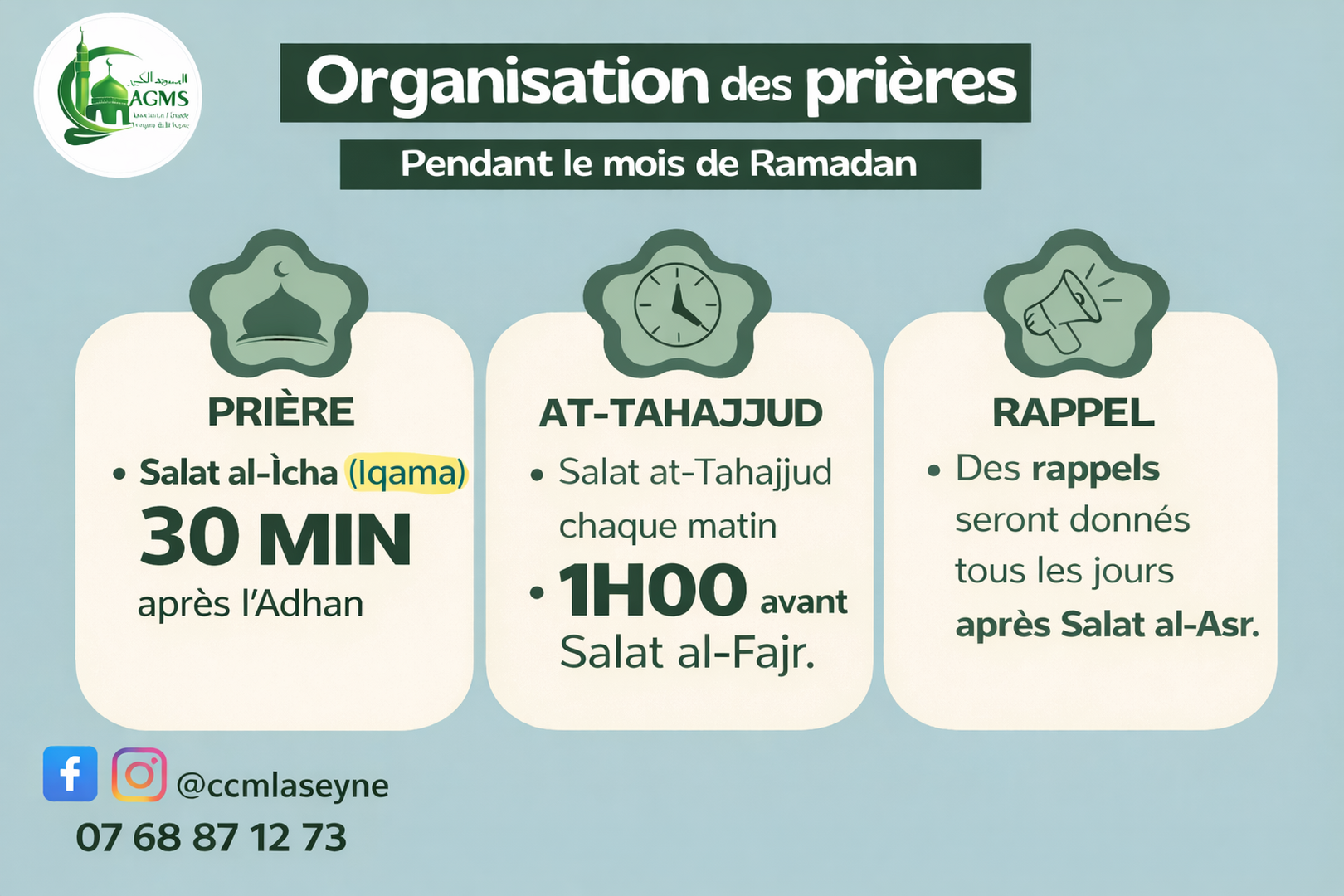 Organisation Ramadan