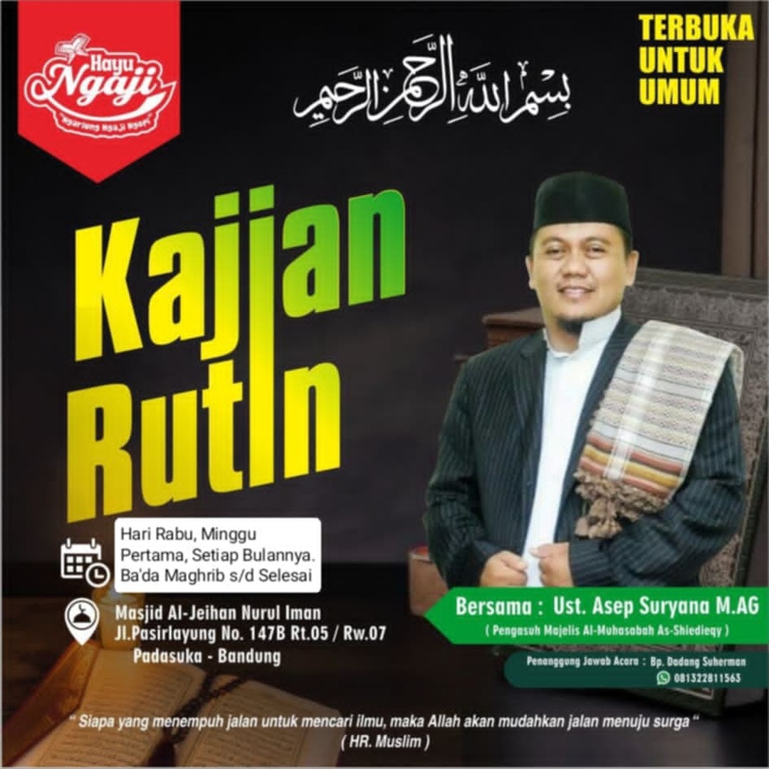 TA'LIM RUTIN BULANAN JAMAAH AL JEIHAN