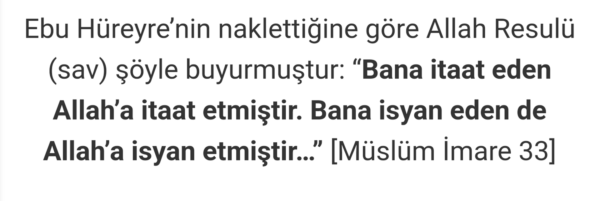 AYET HADİS DEMETİ