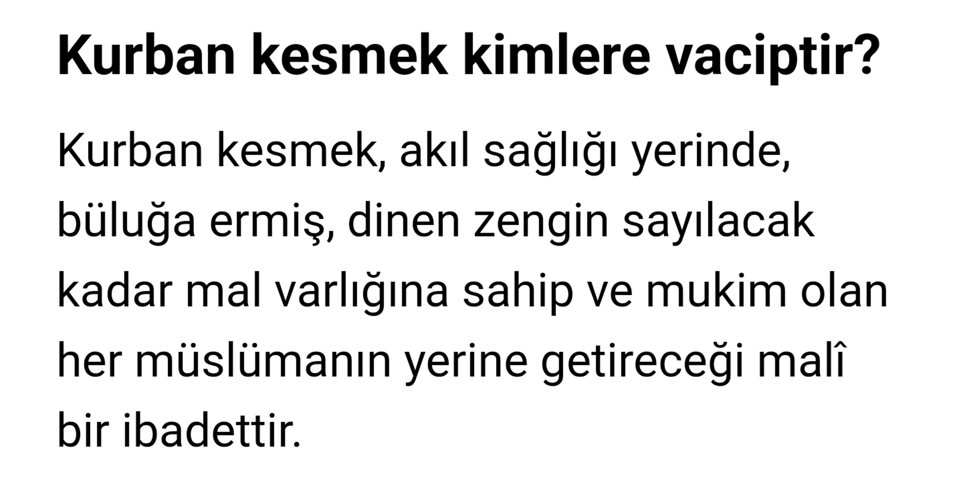 FIKIH KURBAN KONULARI