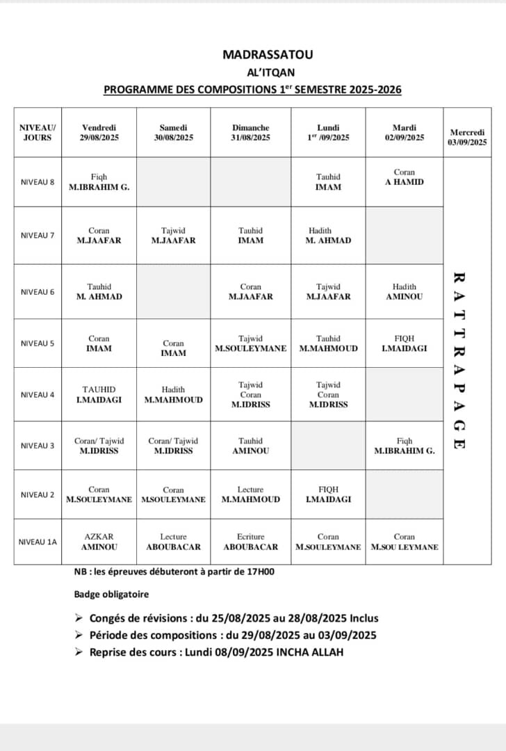 حلقات القرآنية